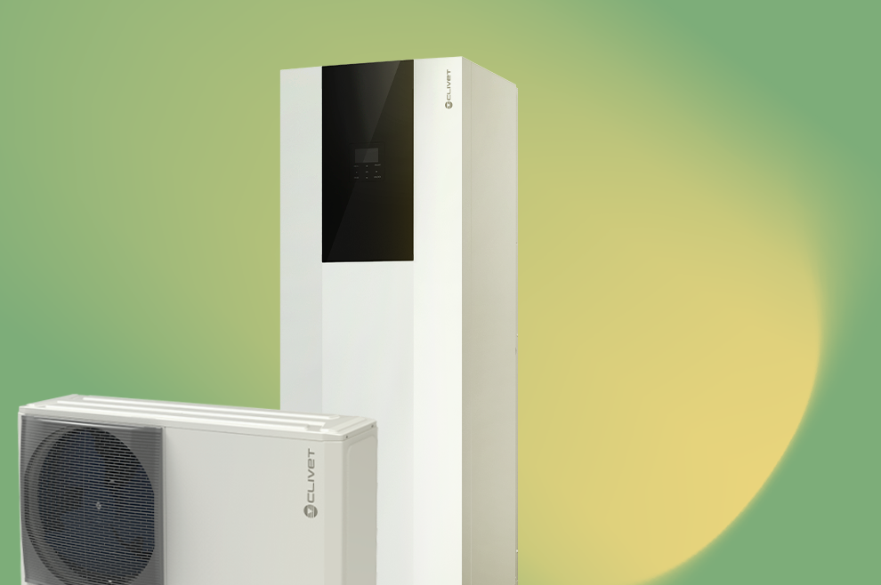 HYDRO-SPLIT versione TOWER insieme a EDGE F: Comfort totale in un unico sistema