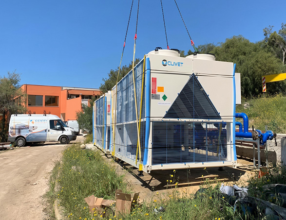 Torre Barone Hotel multifunction heat pump 
