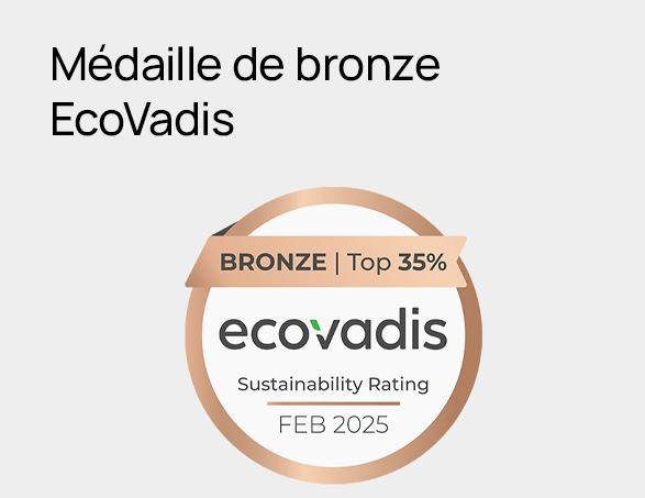 Médaille de bronze, EcoVadis