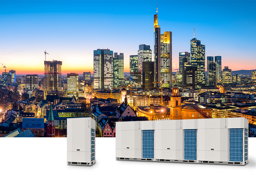 Systèmes VRF : Il n’y a pas d’eau mais du fluide réfrigérant qui circule dans les tuyaux de distribution