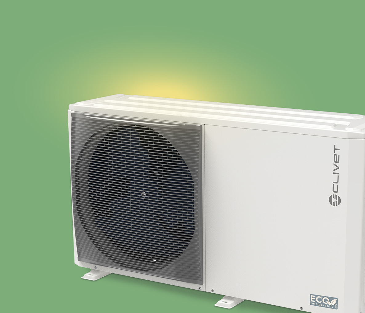 EDGE F: air-to-water packaged unit heat pump