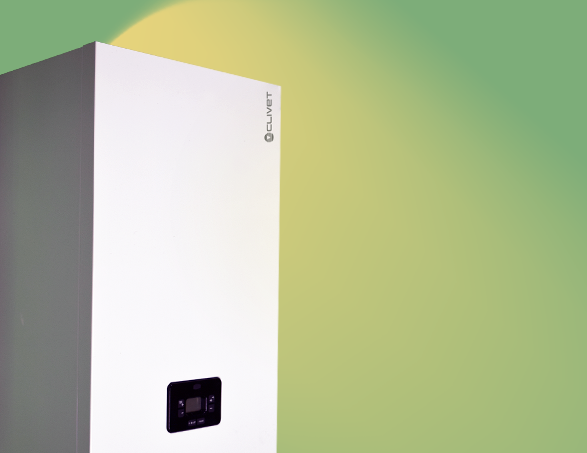 Clivet Boiler: a gas boiler to complement an electrical heat pump for a truly tailored-made system.