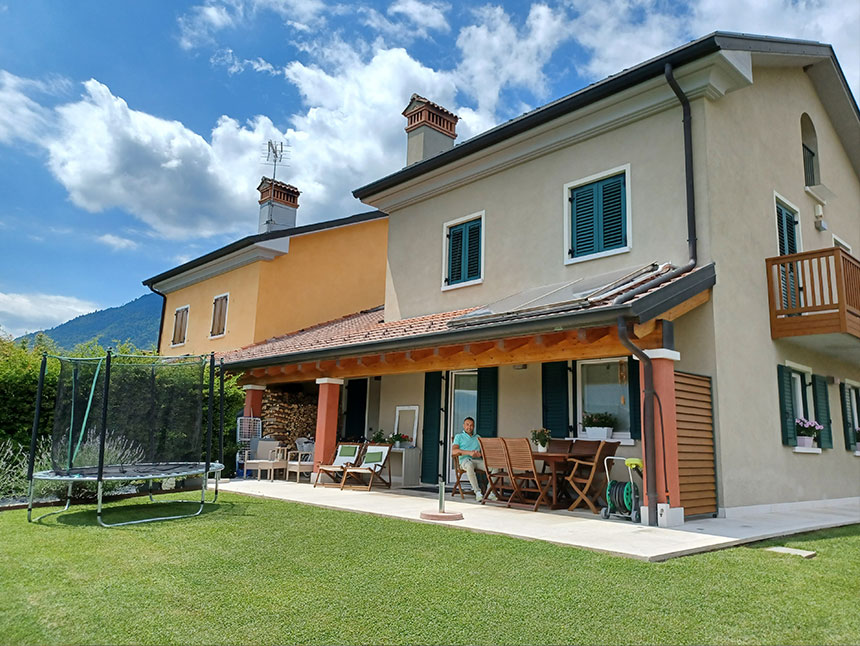 house A2 Pedavena outdoor