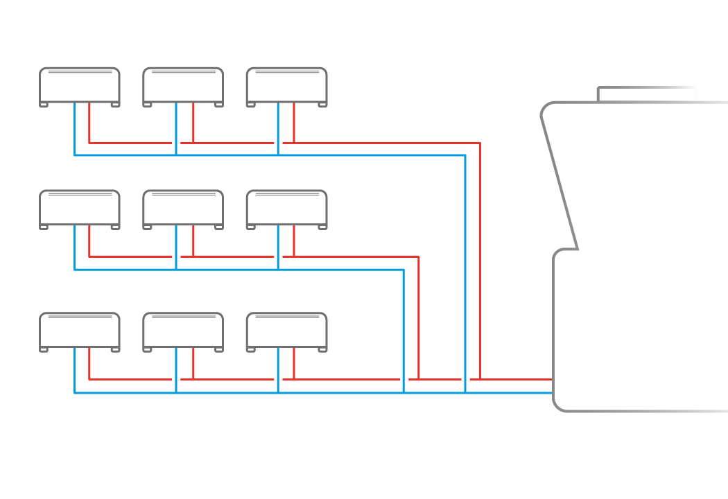 Chillers and Fan Coils in hydronic systems
