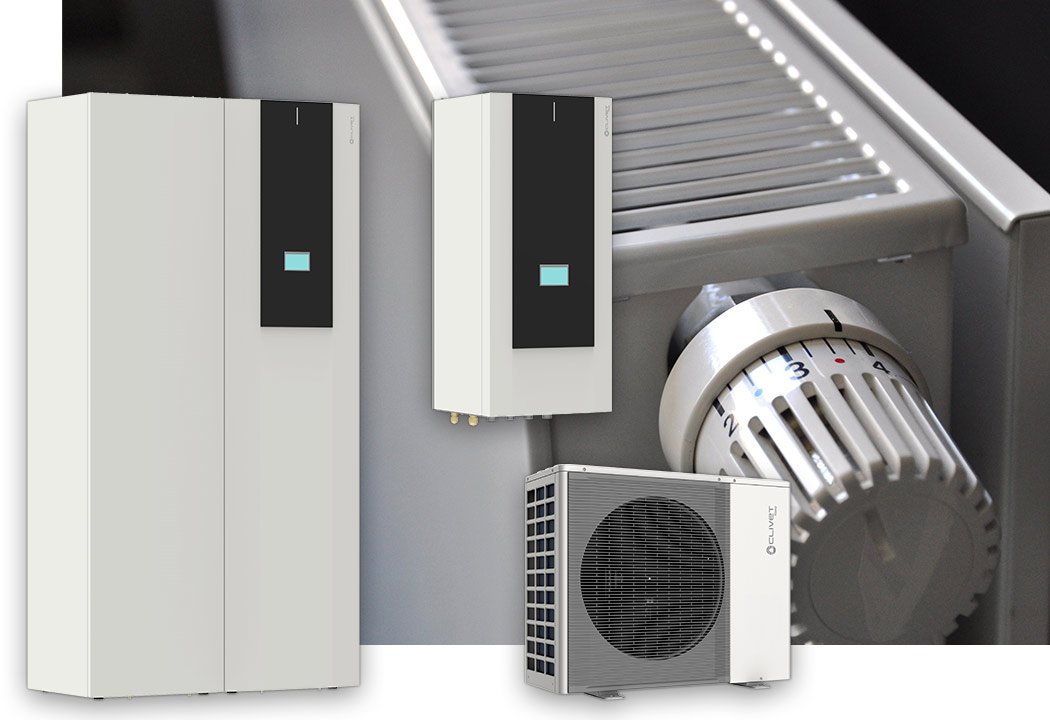 Clivet hybrid heat pumps